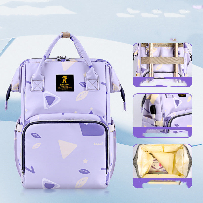 Multi-Functional, Water-Repellent, Super Cute Diaper Bag!