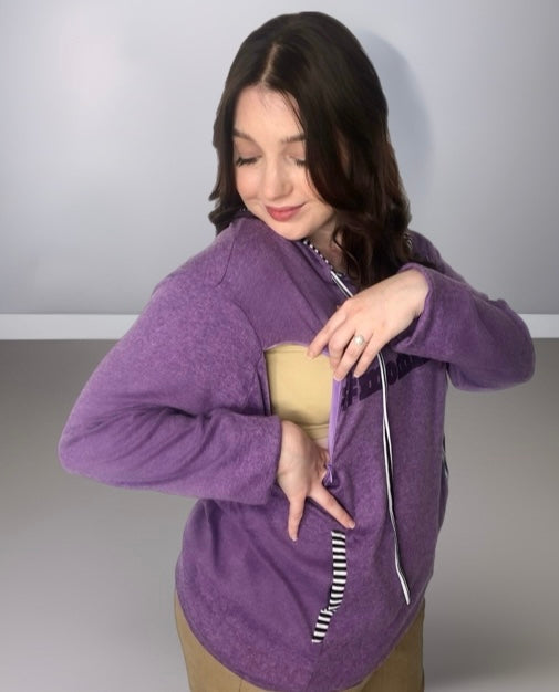#MOMLIFE: NURSING HOODIE