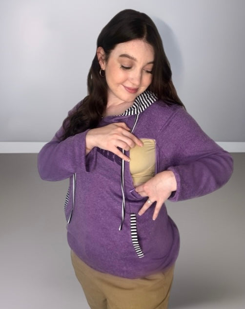 #MOMLIFE: NURSING HOODIE