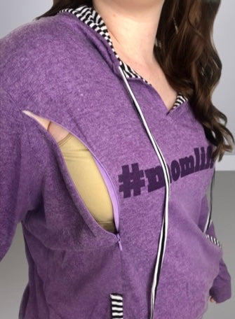 #MOMLIFE: NURSING HOODIE