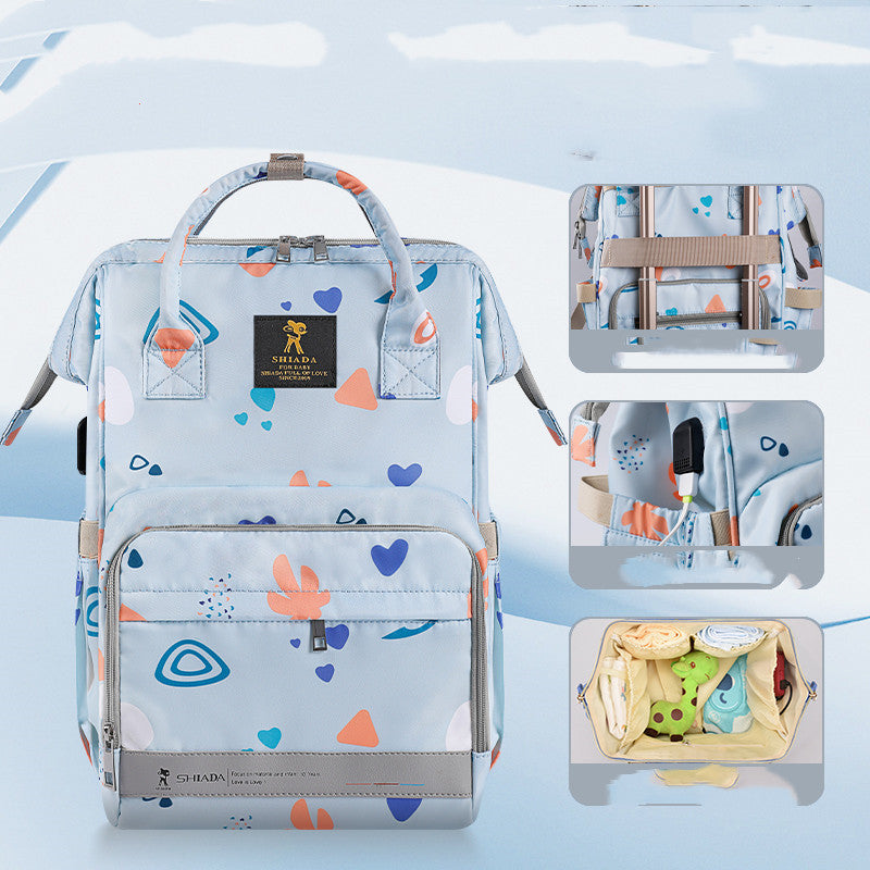 Multi-Functional, Water-Repellent, Super Cute Diaper Bag!