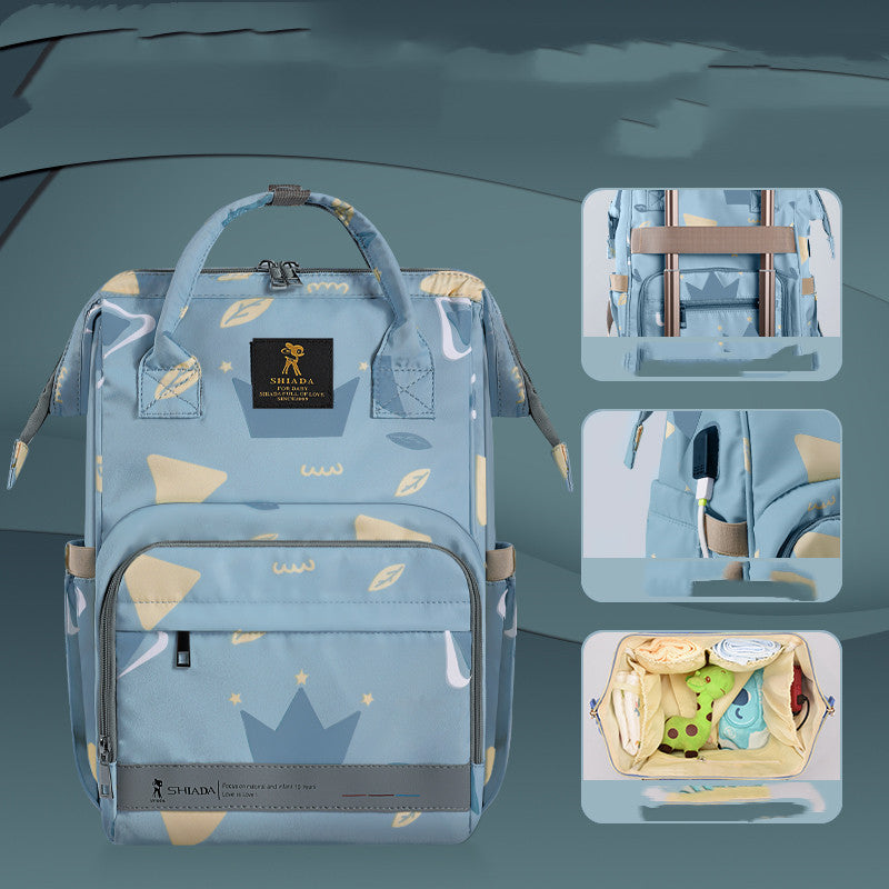 Multi-Functional, Water-Repellent, Super Cute Diaper Bag!