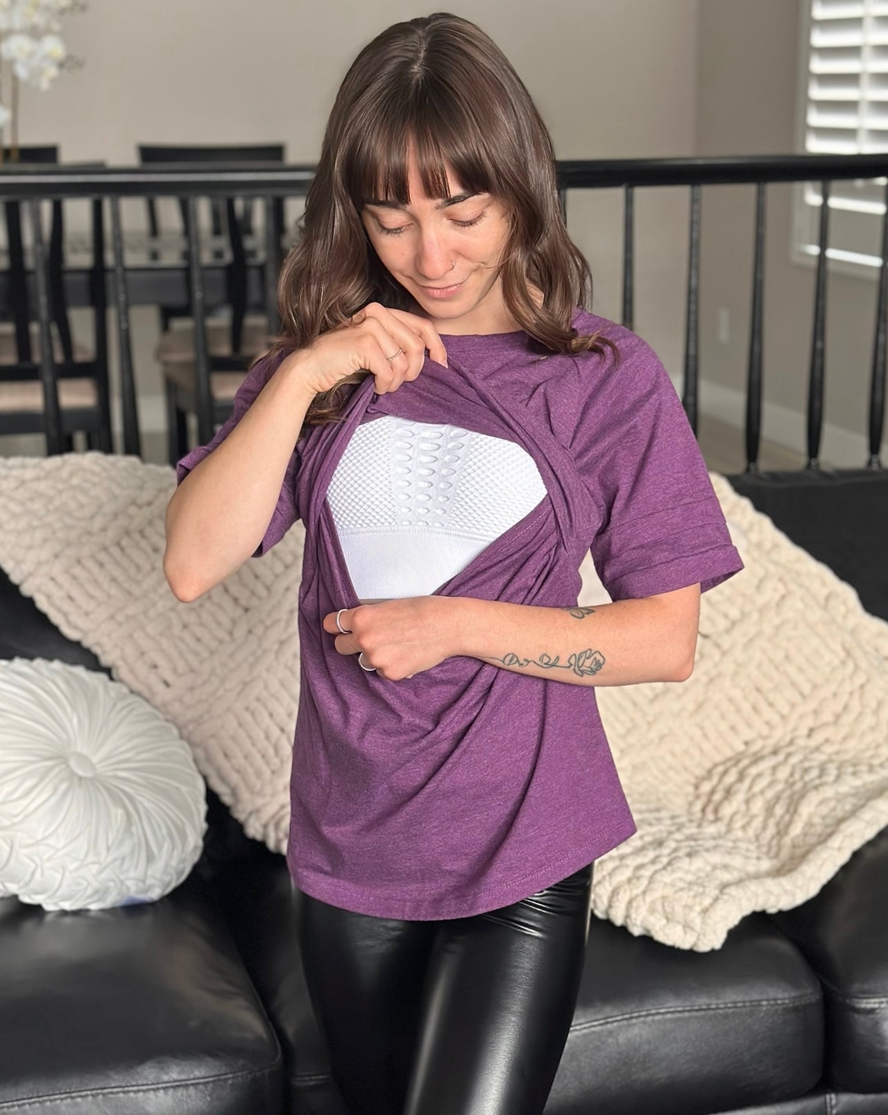 ! NEW ! Cozy Flip Tee