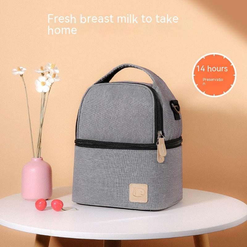 Insulated Bag Double Layer Breast Milk Storage Bag