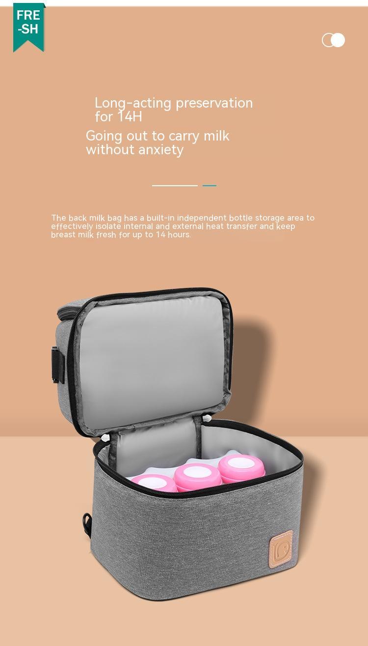 Insulated Bag Double Layer Breast Milk Storage Bag